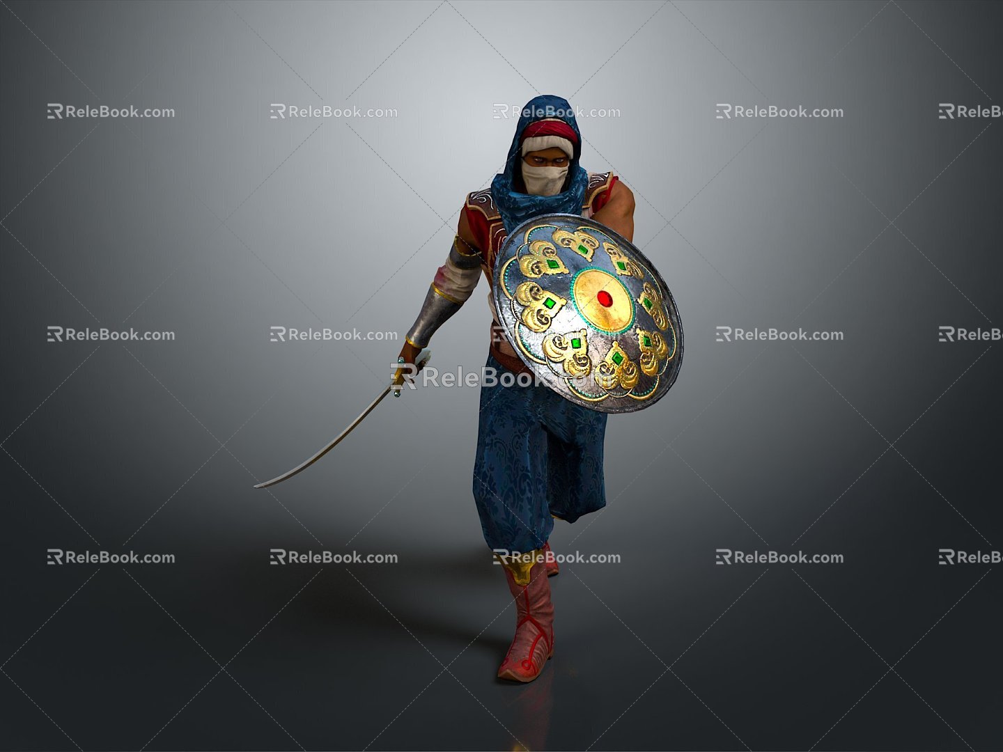 Warrior Samurai Soldier Guard Assassin Killer Ancient Soldier Ancient Assassin Killer model