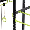 LAMFIT Multifunctional Sports Training Equipment With Rings Pull Up Bars And Climbing Rails