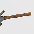 High Quality Industrial Equipment Steel Hammer with Wooden Grip Handle