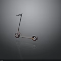 Modern Lightweight Electric Bicycle With White Frame And Red Wheels Design