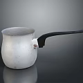 Traditional Hotpot Restaurant Featuring Silver Pot With Black Handle Classic Design