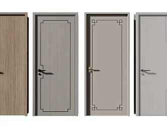 Single door 3d model
