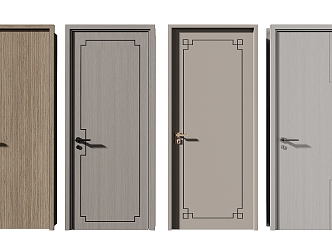 Single door 3d model