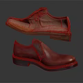High Quality Brown Leather Lace Up Shoes Featuring Classic Upper And Sturdy Sole Design