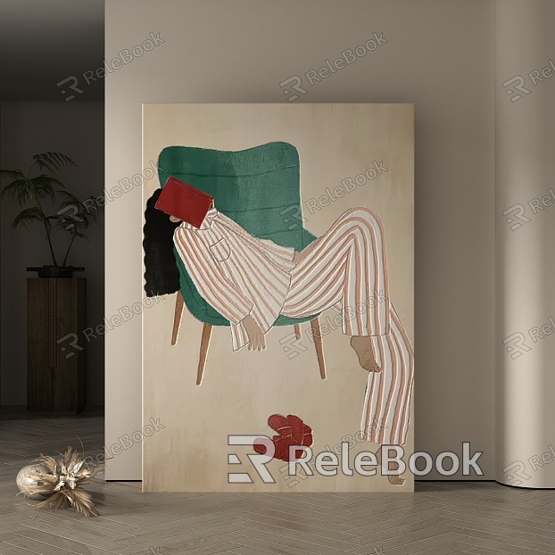 Quiet decorative painting model