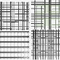 Structural Metal Pipe Layout Featuring Grid Design And Multiple Arrangements