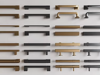 Cabinet door handle cabinet door handle metal handle 3d model
