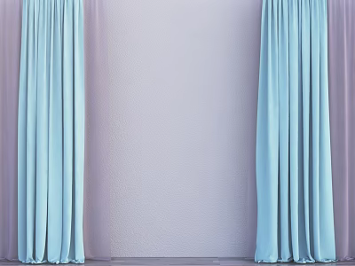 Modern Curtains 3d model Modern Curtains 3d model
