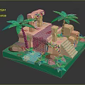 Game Environment Game Scene Fairy Tale Scene Fairy Tale Magic Scene Magic Item Fantasy Scene 3d model