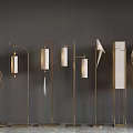 Modern floor lamp 3d model