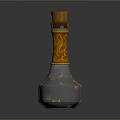 Potion Drug Magic Bottle Blood Bottle Magic Potion Plus Blood Potion Plus Magic Potion Water Energy Bottle 3d model