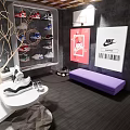 Nike Store 3d model