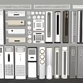Modern Air Conditioners And Fans In Various Styles With Sleek Designs For Home Cooling