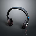 Ergonomic Over Ear Headphones With Comfortable Padding And Wireless Audio Connectivity 3d model