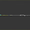Crystal Key Magic Key Cartoon Key 3d model