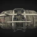 Airdrop Bag Airdrop Box US Airdrop Container Backpack Satchel Luggage Bag 3d model