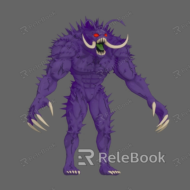 Cartoon Monsters Cartoon Animation Movie Game Anime Monsters Monsters model