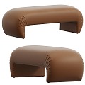 Modern Bed End Stool Sofa Stool Shoe Changing Stool 3d model