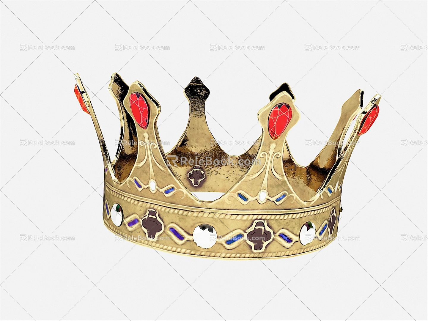 The Modern Crown 3d model