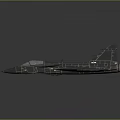 Sleek Fighter Jet Model With Metallic Finish Cockpit And Aerodynamic Wings
