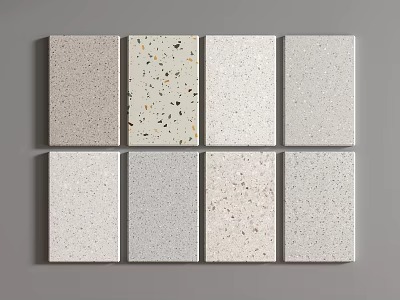 Modern Decorative Wall Panels With Various Textures And Color Options 3d model
