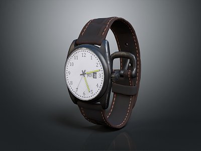 Modern Watch Men's Watch Men's Watch High-end Watch 3d model