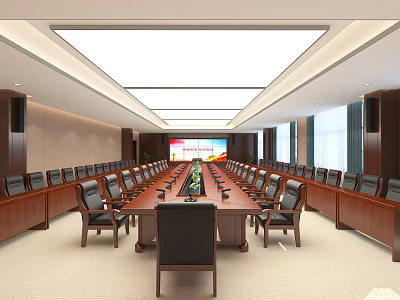 Conference Room 3d model