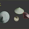 Crystal Ore Crystal Diamond Mineral Gem Ore Crystal Stone Mineral Crystal 3d model