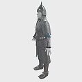 Ancient Medieval Full Body Metal Armor As Warrior Protective Weapon Gear