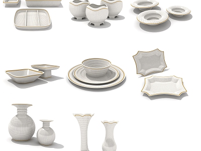 Modern Tableware model