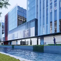 Modern style complex 3d model