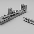 Density tester Friction tester 3d model