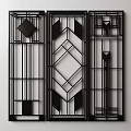 Modern partition 3d model