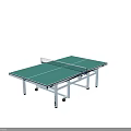 Butterfly Portable Table Tennis Table With Green Top And Rolling Wheels