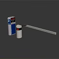 Digital Measuring Tool Set With Display Unit Long Probe And White Container