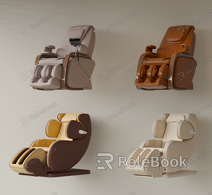 Leather Massage Chair Massage Sofa Electric Massage Chair Functional Sofa AV Room Sofa model