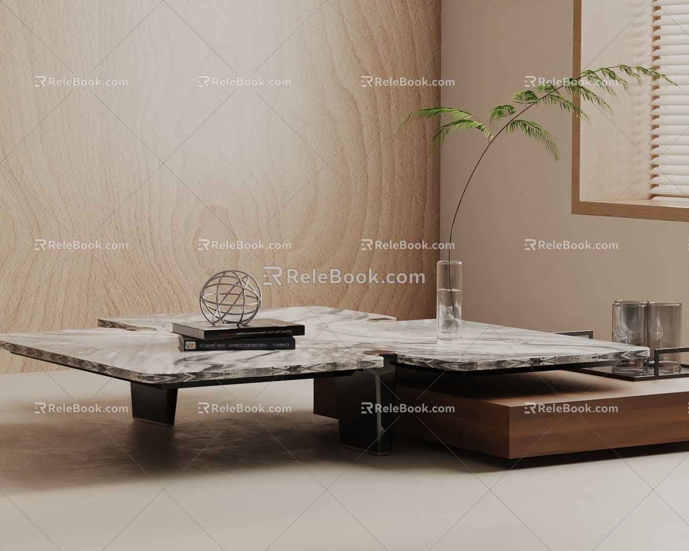 Coffee table 3d model