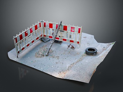 Monuments Sites Ruins Castle Fortress Ancient Castle Ancient Ruins Realistic model