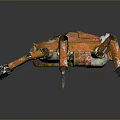 Robot Spider Robot Mecha Spider Science Fiction Spider Mechanical Spider Spider Battery Spider Tower Defense 3d model