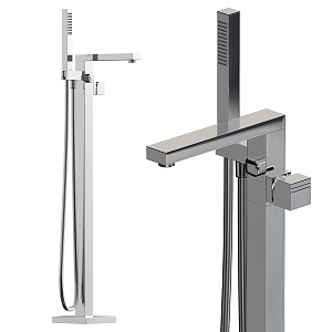 Vertical faucet shower 3d model