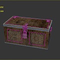 Cartoon Box Treasure Box Treasure Box Jewelry Box 3d model