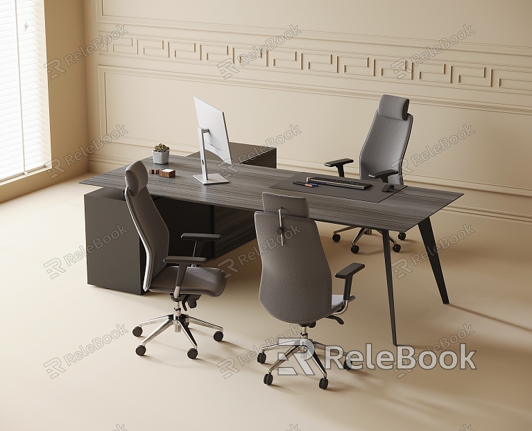 Modern Boss Office Chair Office Chair Office Desk model