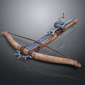 Crossbow Mechanical Crossbow Shift Bow and Arrow Shoot Far Equipment Weapons High-tech Crossbow 3d model