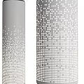 Modern Gray Cylinders With Gradient White Dot Patterns For Decorative Use 3d model