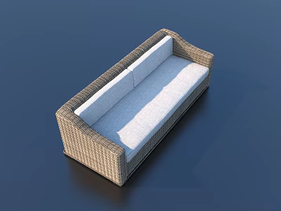 Sofa furniture leisure sketch 3d model