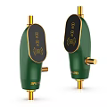 SPULD Green Daily Electrical Appliances With Gold Accents And Control Buttons