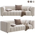 BoConcept modern multiplayer sofa 3d model