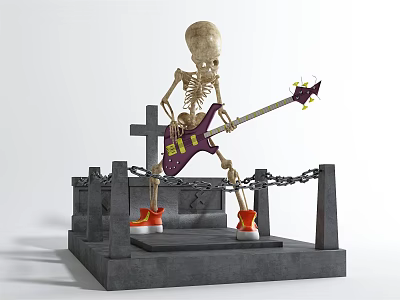 Modern Festival Jewelry 3d model