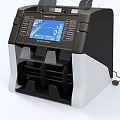 Advanced Modern Money Counter Machine With Digital Display And Automatic Counting 3d model