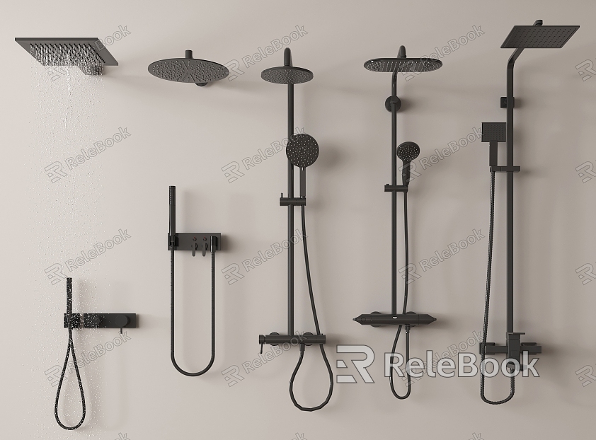 Shower Top Shower Towel Rack Bathroom Hardware Shower model